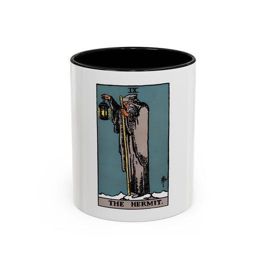 The Hermit (Tarot Card) Accent Coffee Mug