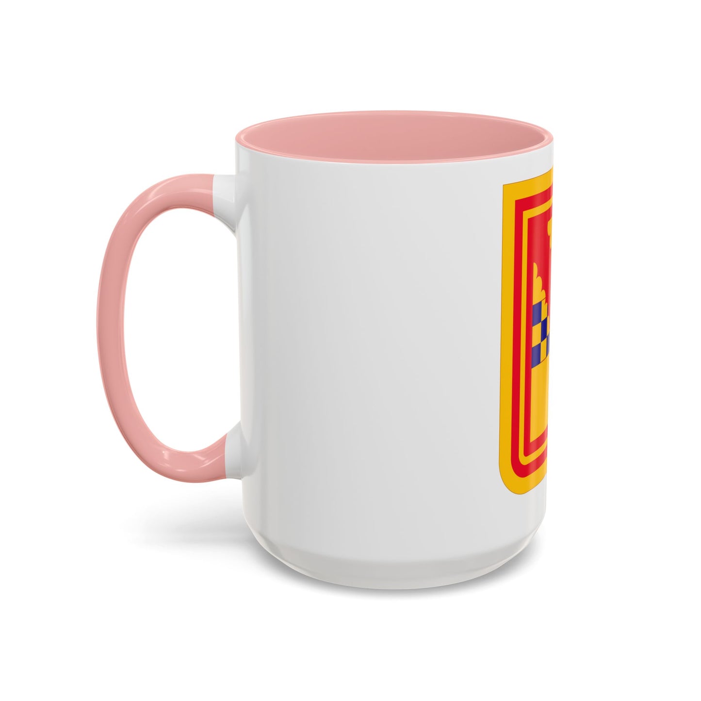 441st Antiaircraft Artillery Missile Battalion v2 (U.S. Army) Accent Coffee Mug