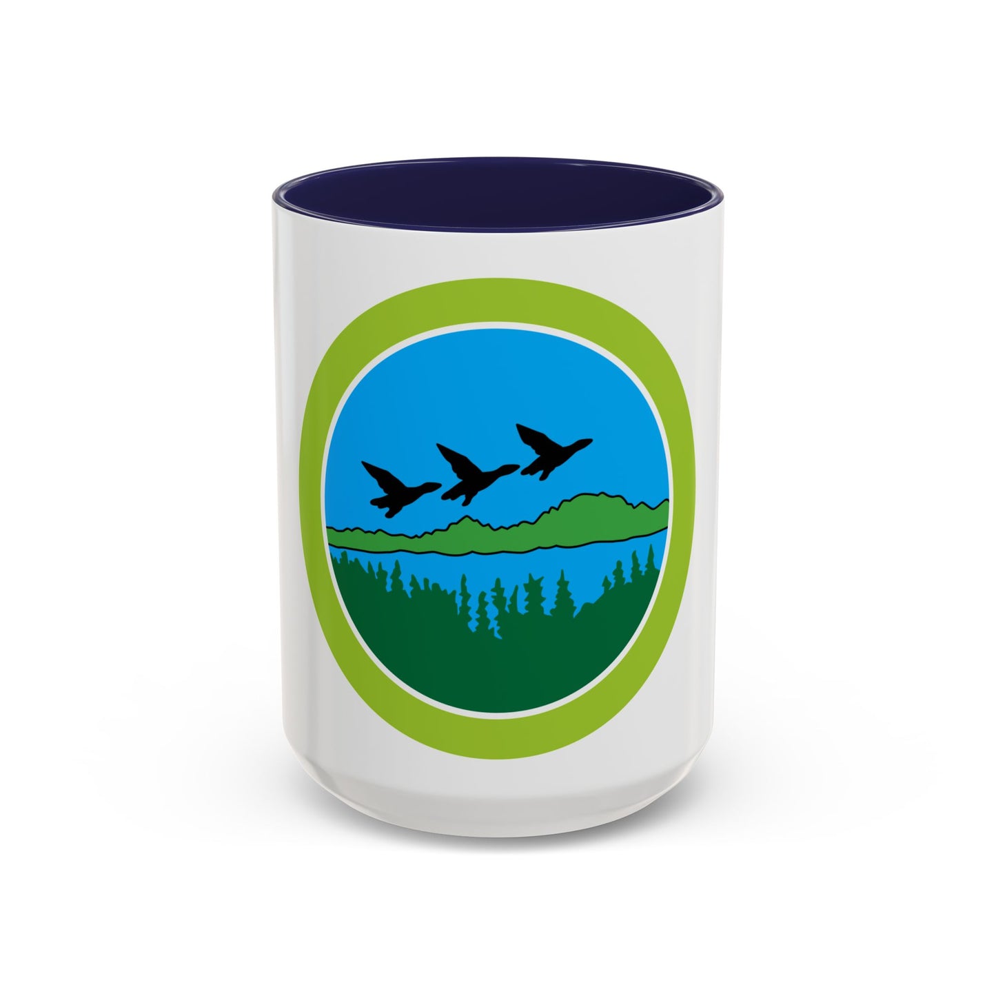 Fish and Wildlife Management (Boy Scout Merit Badge) Accent Coffee Mug