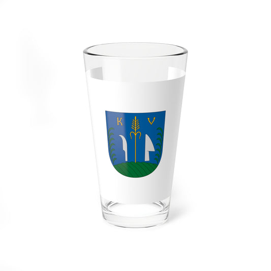 Flag of Kulsovat (Hungary) Pint Glass 16oz
