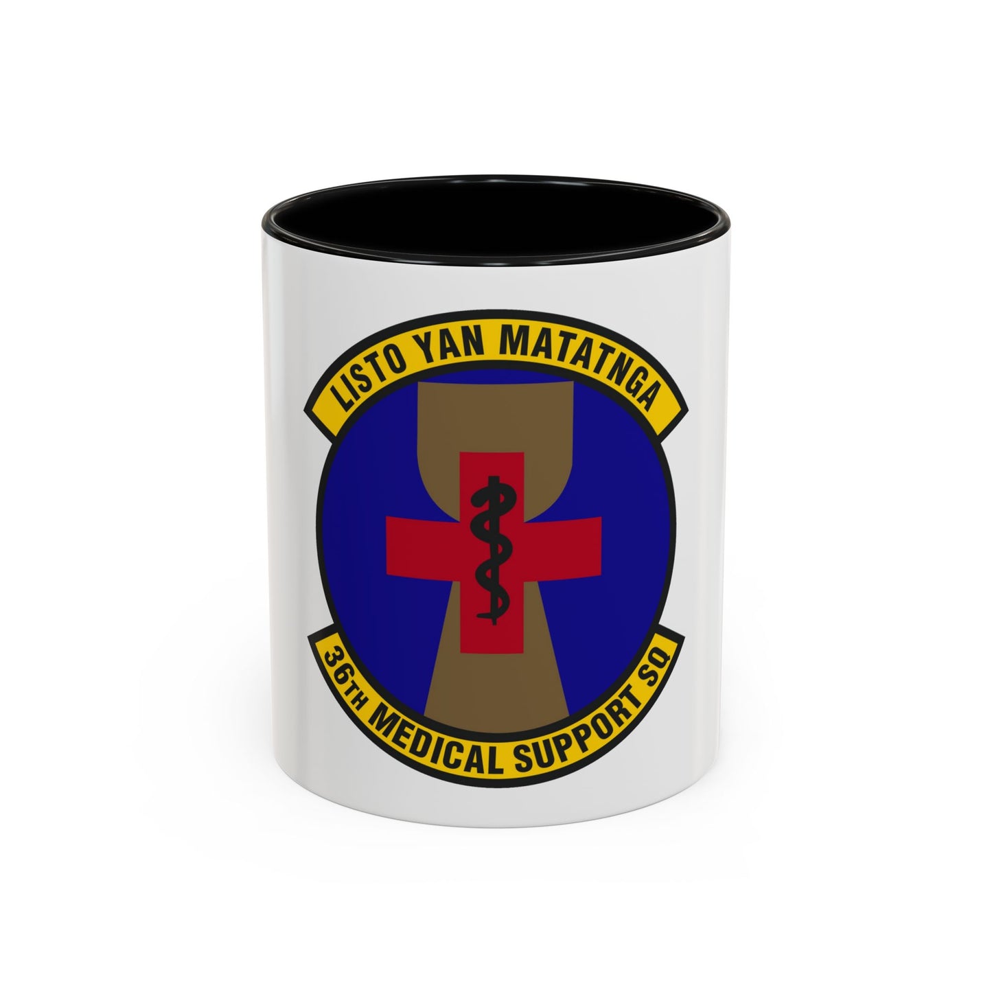 36th Medical Support Squadron (U.S. Air Force) Accent Coffee Mug