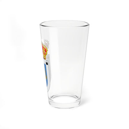 Escudo de Fuencalderas (Spain) (Coat of Arms) Pint Glass 16oz