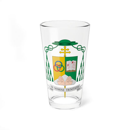 Escudo de Jacinto Bergmann (Spain) (Coat of Arms) Pint Glass 16oz