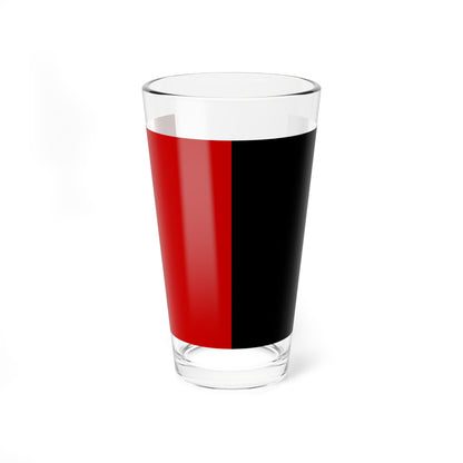 Biarritz flag (France) Pint Glass 16oz