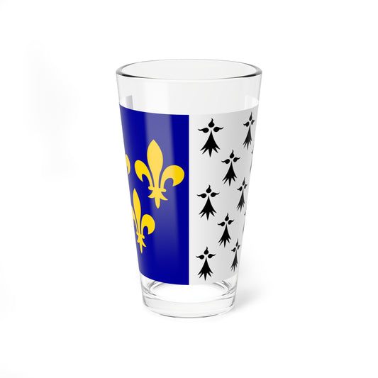 Brest flag (France) Pint Glass 16oz