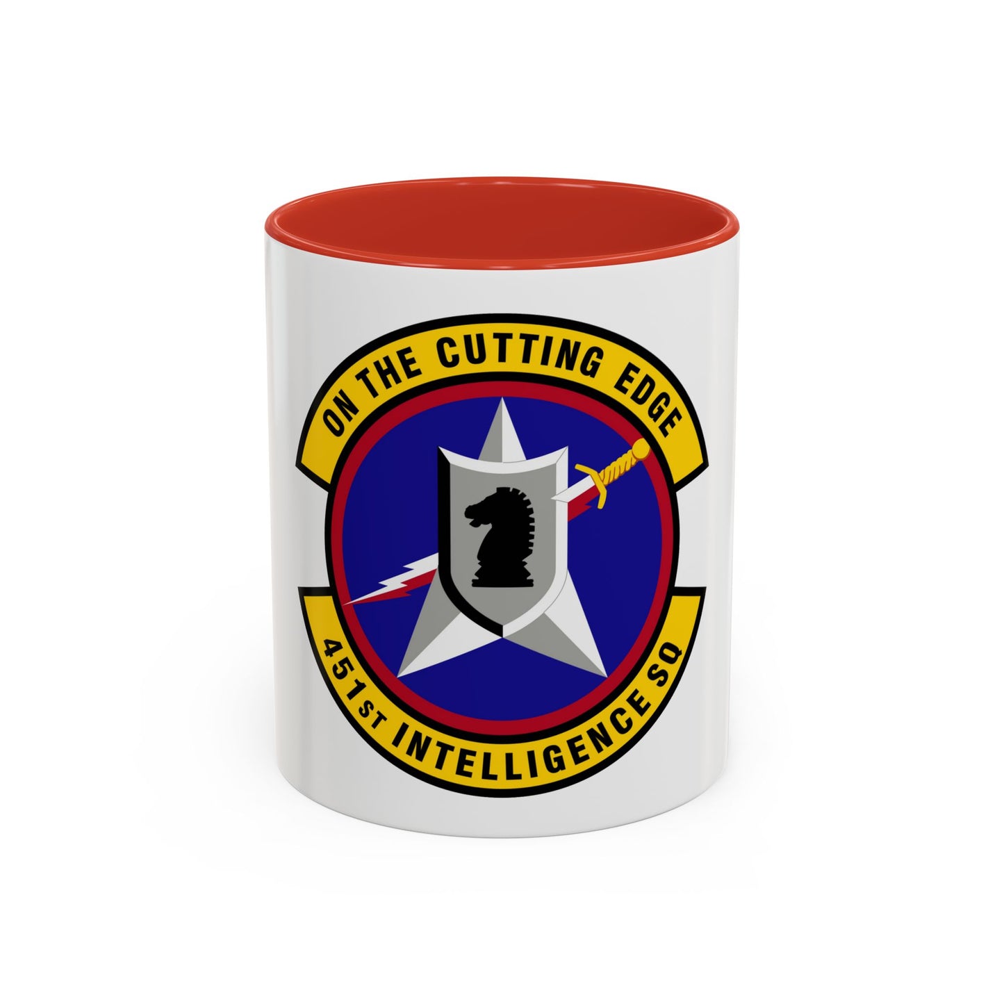 451 Intelligence Squadron ACC (U.S. Air Force) Accent Coffee Mug