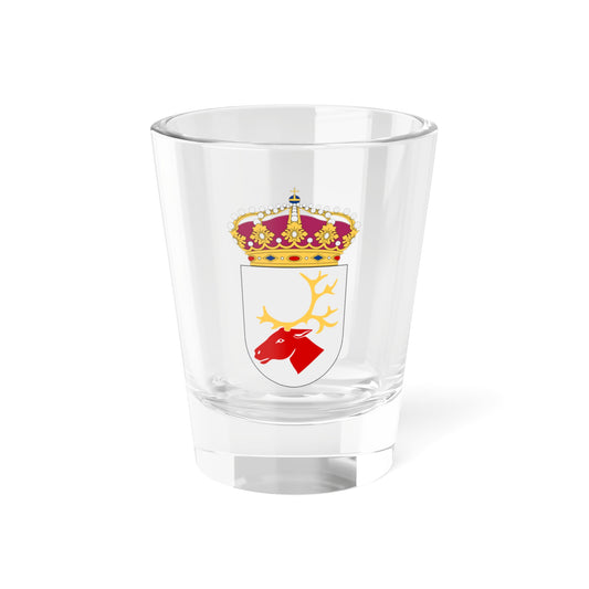 HMS Piteå vapen (Sweden) (Coat of Arms) Shot Glass 1.5oz
