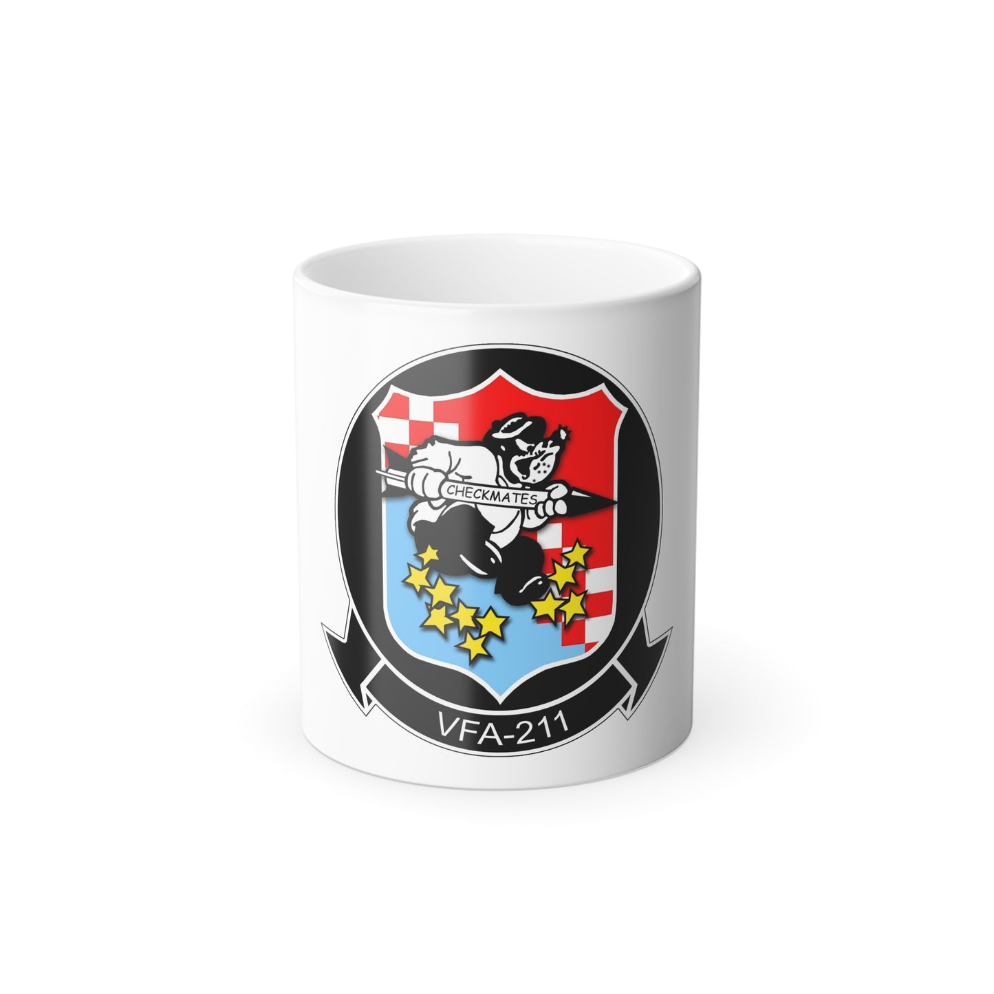 VFA 211 Strike Fighter Squadron 211 (U.S. Navy) Color Changing Mug 11oz