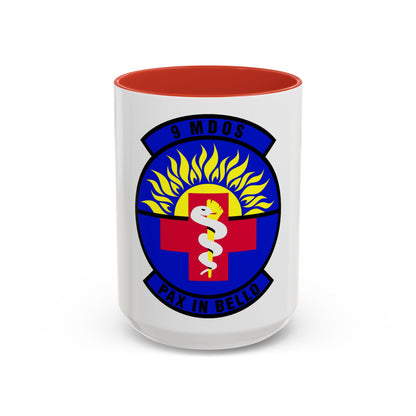 9th Medical Operations Squadron (U.S. Air Force) Accent Coffee Mug