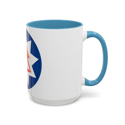 93rd Signal Brigade 2 (U.S. Army) Accent Coffee Mug