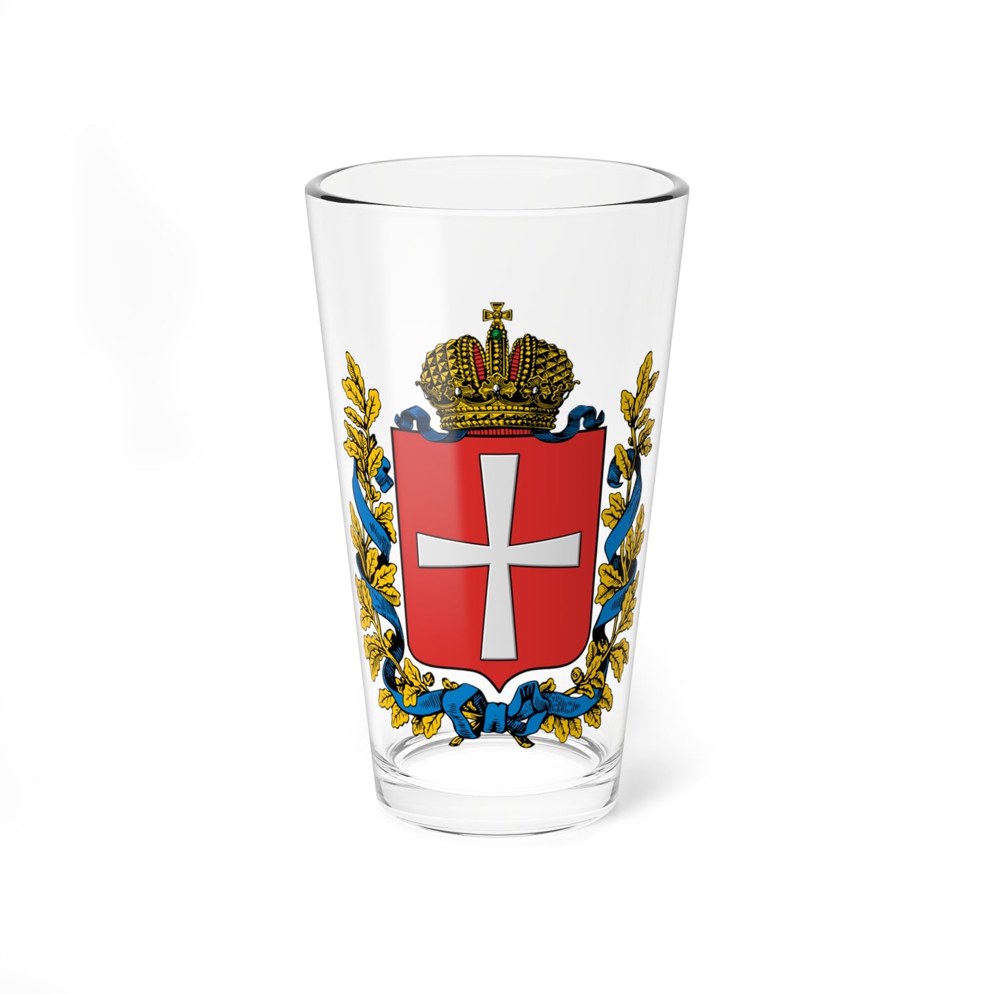 Coat of arms of Volyn Governorate (Russia) (Coat of Arms) Pint Glass 16oz