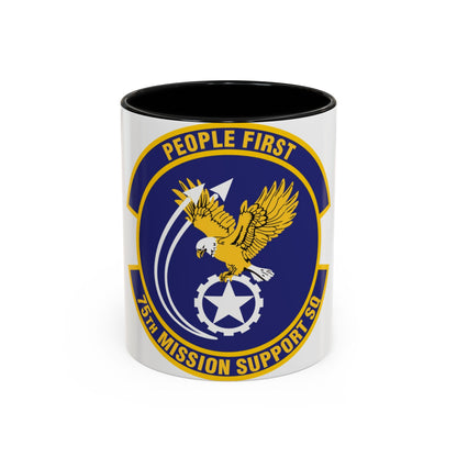 75th Mission Support Squadron (U.S. Air Force) Accent Coffee Mug