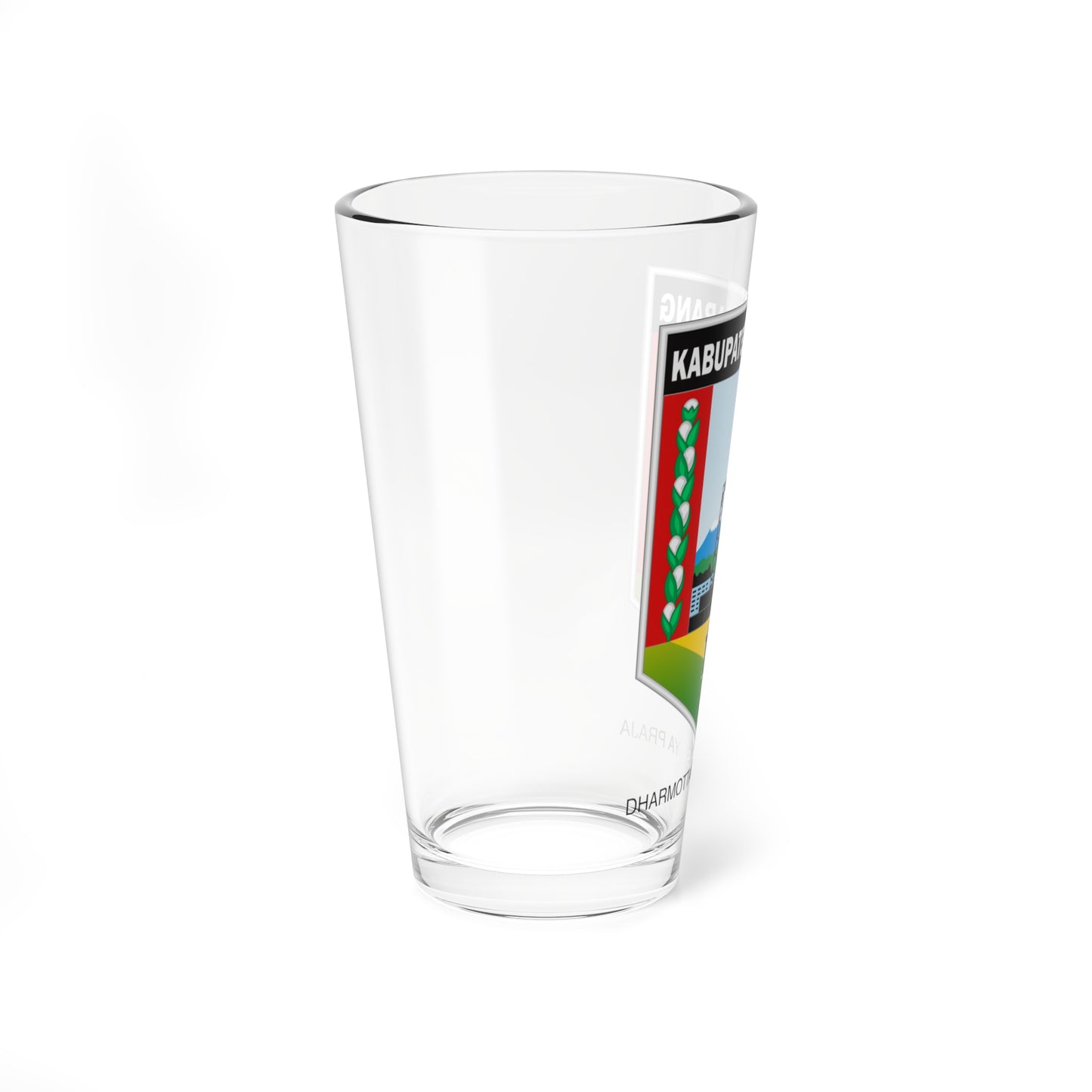 Seal of Semarang Regency (Indonesia) (Coat of Arms) Pint Glass 16oz