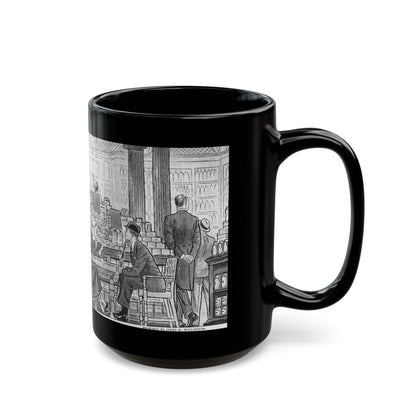 Fancy Town (2) - Black Coffee Mug