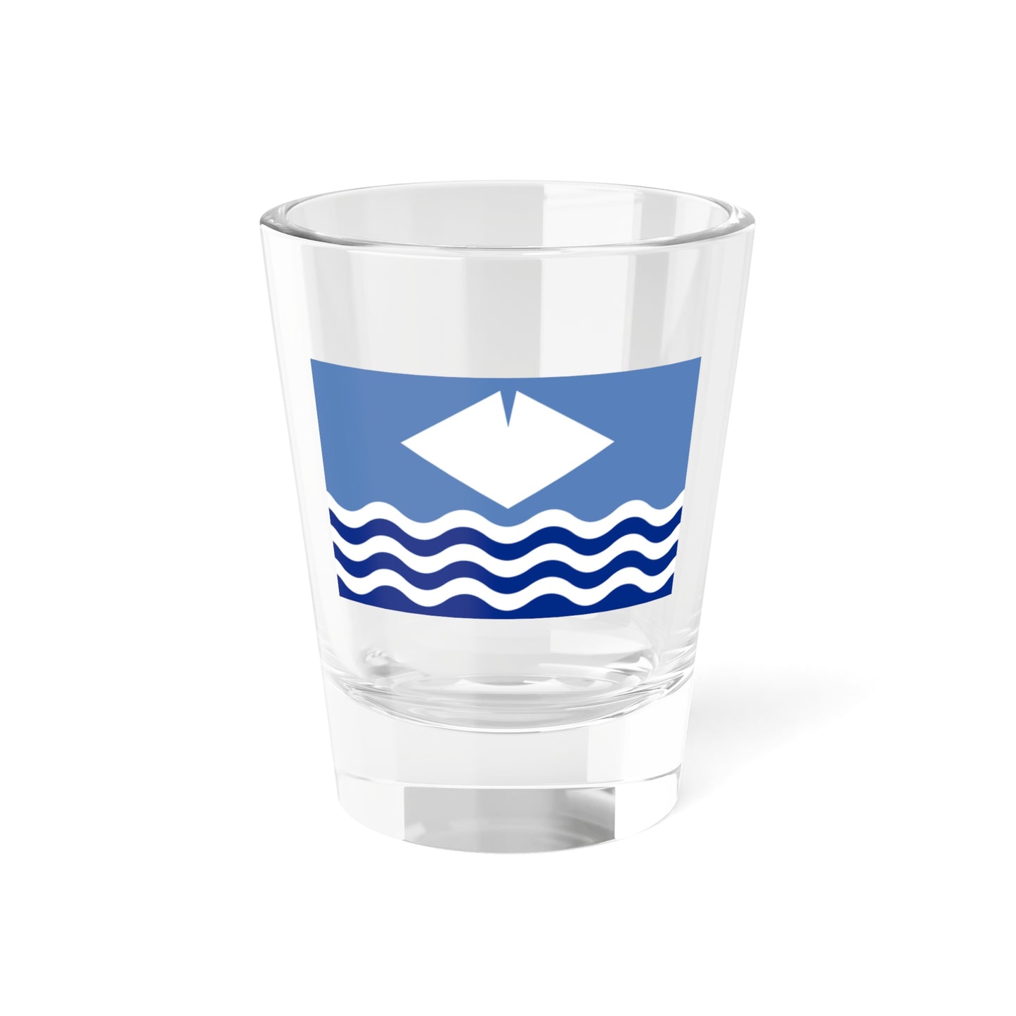 Flag of Isle of Wight UK - Shot Glass 1.5oz