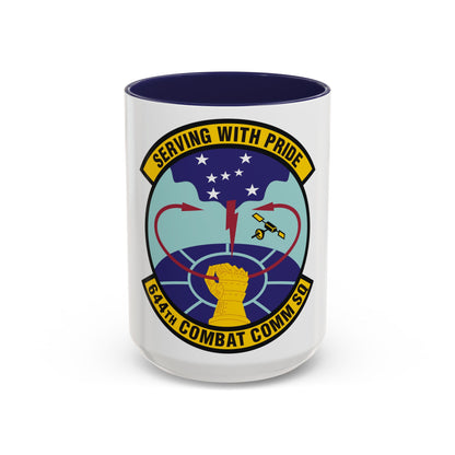 644th Combat Communications Squadron (U.S. Air Force) Accent Coffee Mug