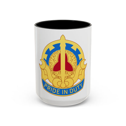 138 Maintenance Battalion (U.S. Army) Accent Coffee Mug