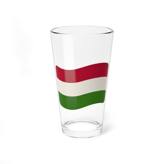Iconol flag Hungary (Hungary) Pint Glass 16oz