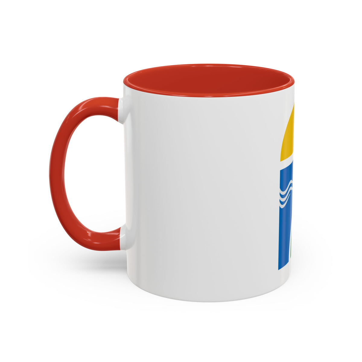 Coat of arms of Canelones Department - Accent Coffee Mug