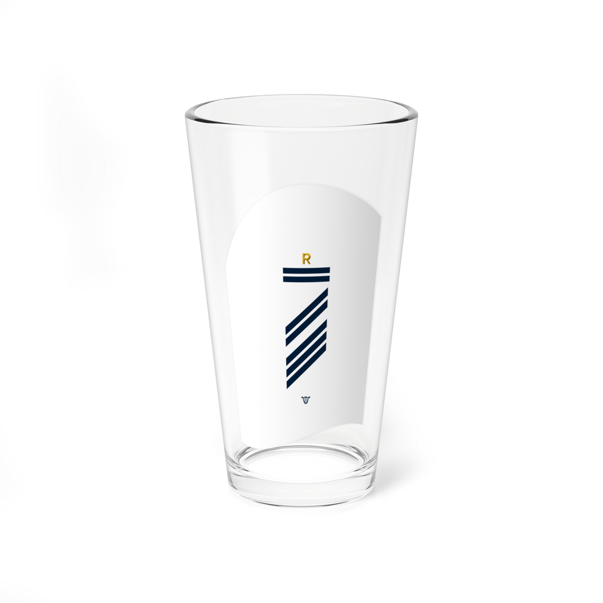 MDHWA 16 Oberstabsgefreiter d.R. BA 85 Lo (Military Rank) Pint Glass 16oz