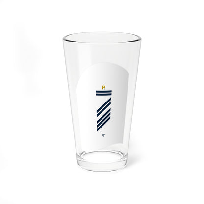 MDHWA 16 Oberstabsgefreiter d.R. BA 85 Lo (Military Rank) Pint Glass 16oz