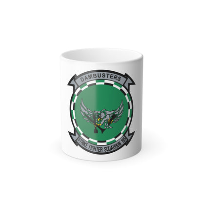VFA 195 Dambusters (U.S. Navy) Color Changing Mug 11oz