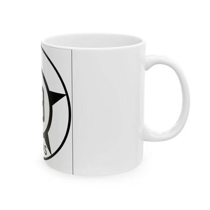 Old Texas 78 (Texas) (Road Sign) White Coffee Mug
