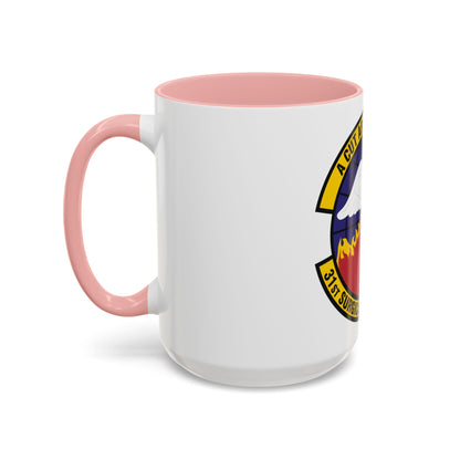 31st Surgical Operations Squadron (U.S. Air Force) Accent Coffee Mug