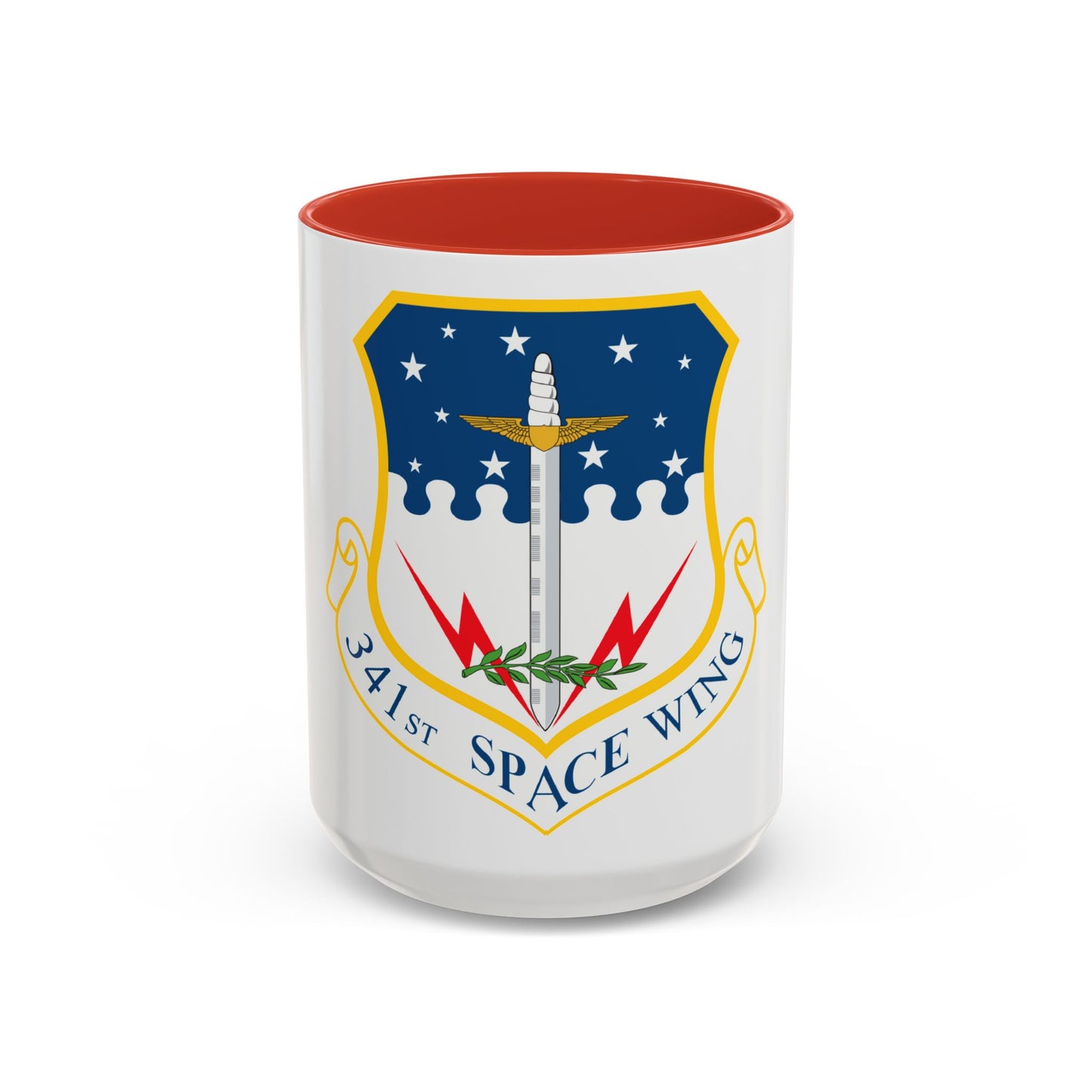 341st Space Wing (U.S. Air Force) Accent Coffee Mug