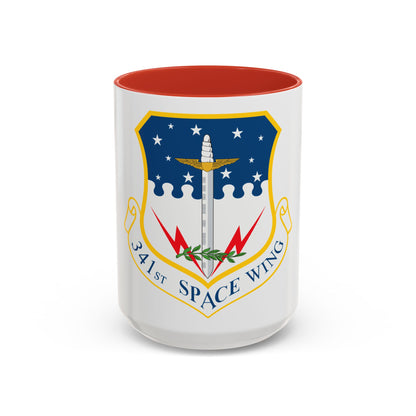 341st Space Wing (U.S. Air Force) Accent Coffee Mug