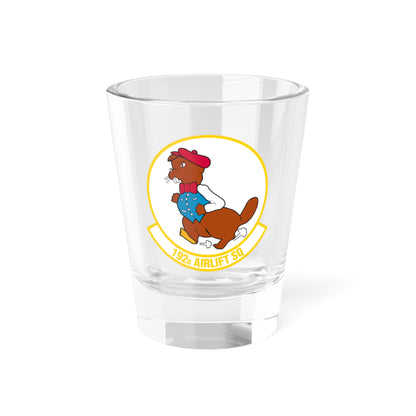 192 Airlift Squadron (U.S. Air Force) Shot Glass 1.5oz