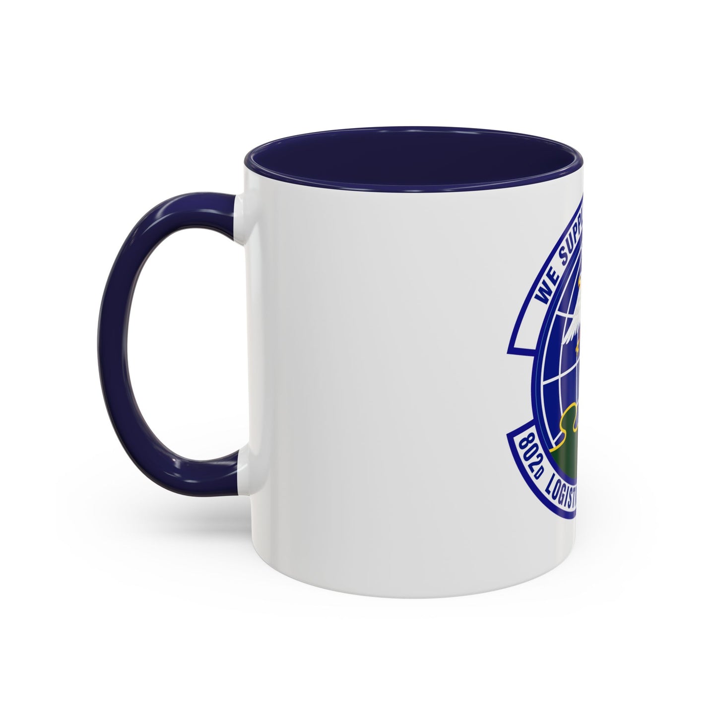 802d Logistics Readiness Squadron (U.S. Air Force) Accent Coffee Mug