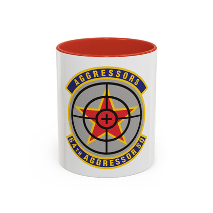 64th Aggressor Squadron (U.S. Air Force) Accent Coffee Mug