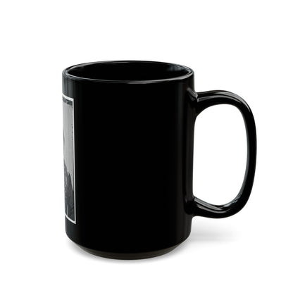 Portrait Of Maj. Gen. Ambrose E. Burnside, Officer Of The Federal Army (U.S. Civil War) Black Coffee Mug
