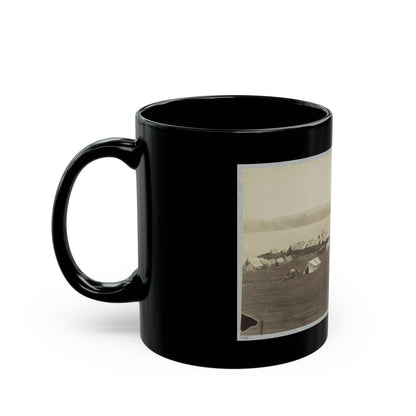 Belle Plain Landing, Va. 001 (U.S. Civil War) Black Coffee Mug