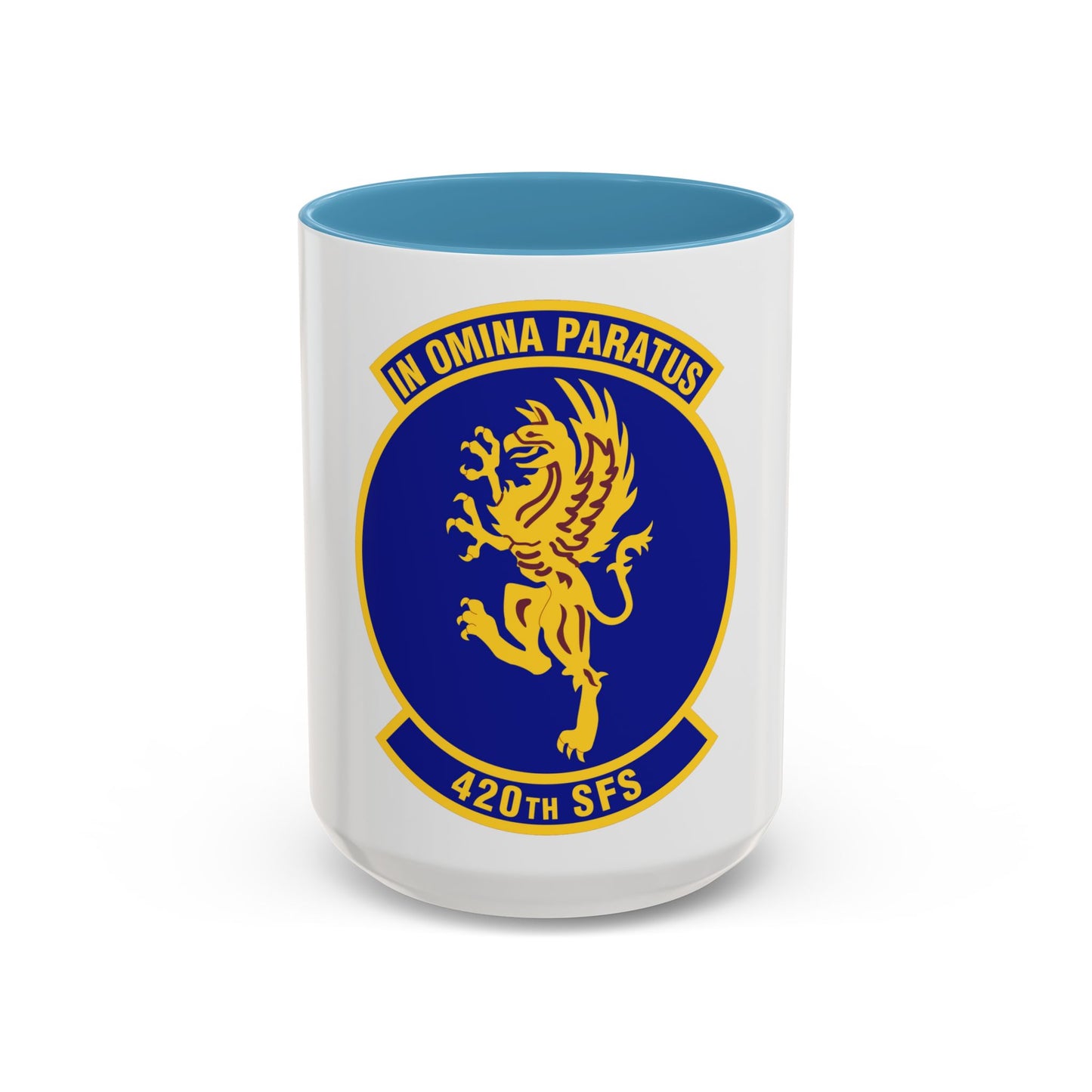 420th Security Forces Squadron (U.S. Air Force) Accent Coffee Mug