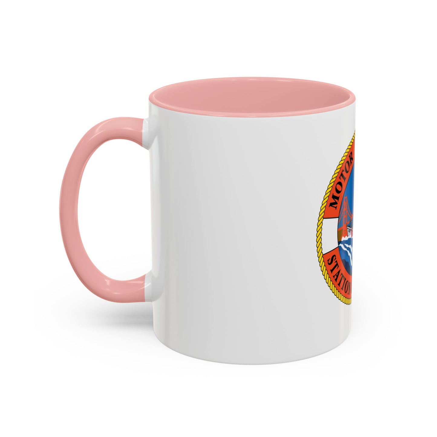 USCG Motor Lifeboat Station Golden Gate (U.S. Coast Guard) Accent Coffee Mug