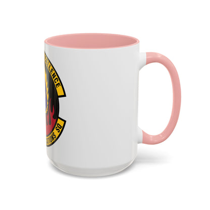 435th Communications Squadron (U.S. Air Force) Accent Coffee Mug
