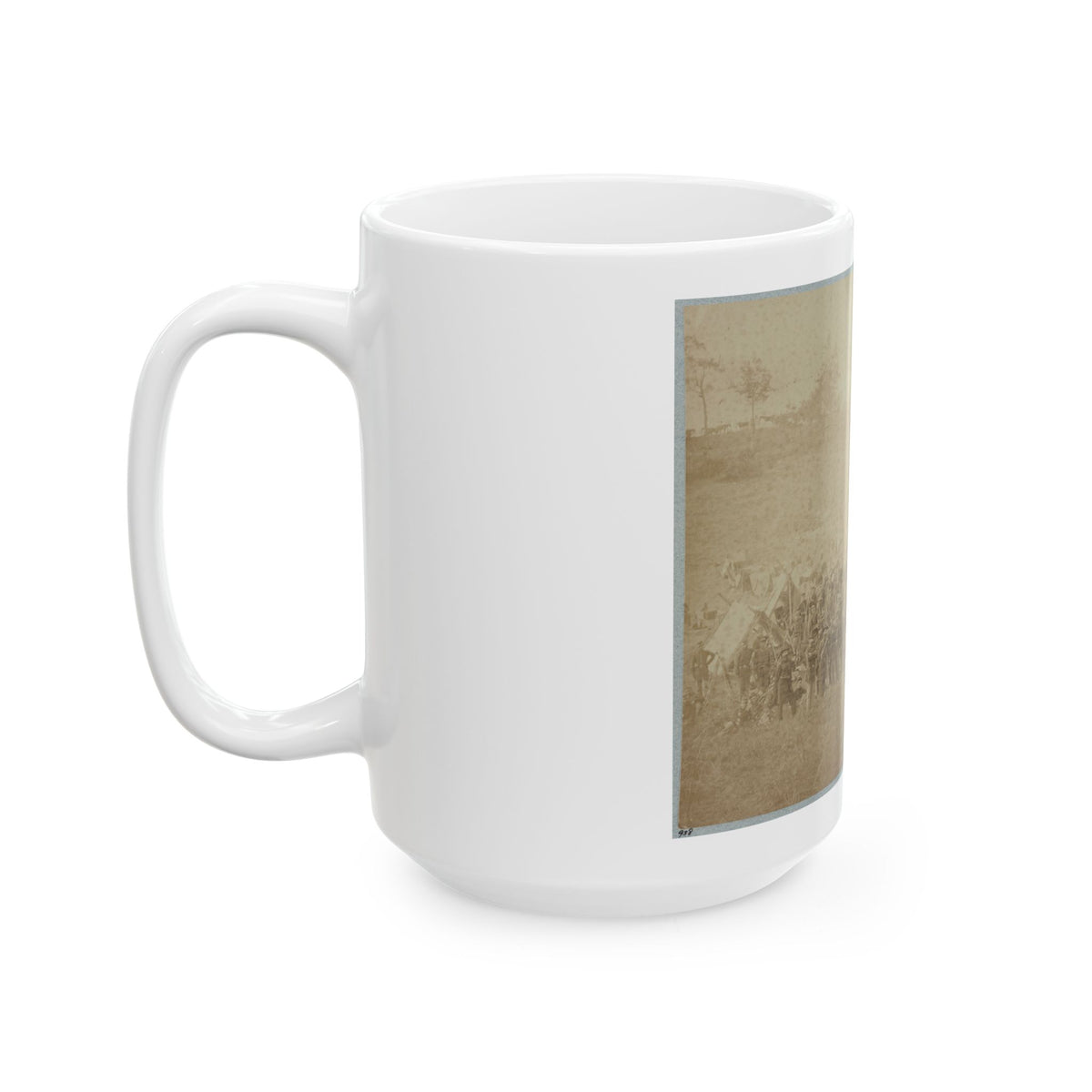 93d New York Infantry, Antietam, Md, Sept., 1862 (I.E. Oct. 4, 1862) (U.S. Civil War) White Coffee Mug