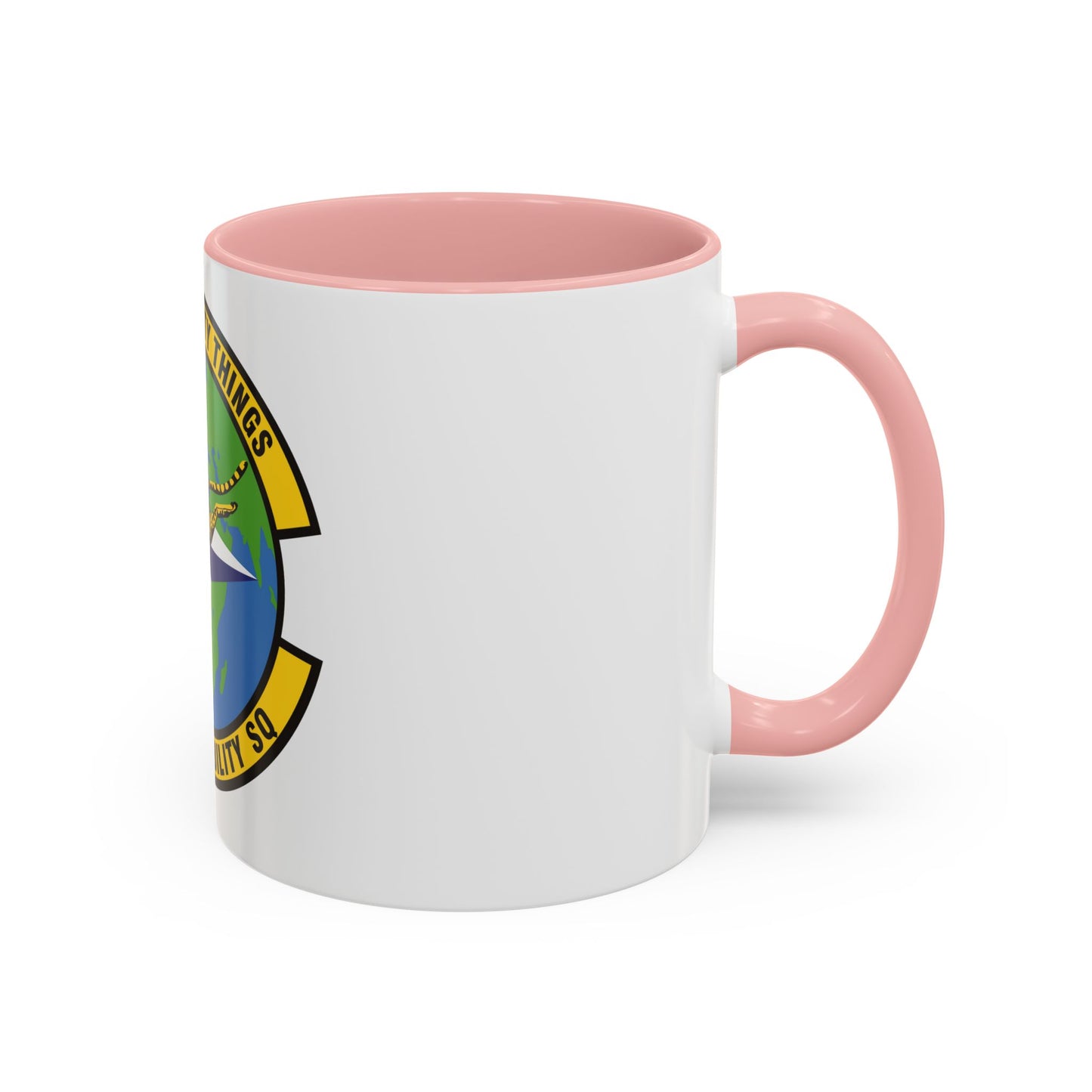 86th Air Mobility Squadron (U.S. Air Force) Accent Coffee Mug