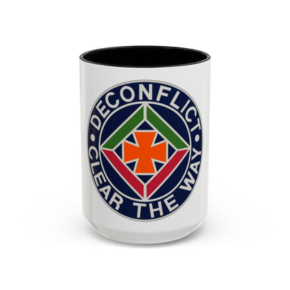 58th Air Traffic Control Battalion (U.S. Army) Accent Coffee Mug