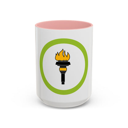 Public Health (Boy Scout Merit Badge) Accent Coffee Mug
