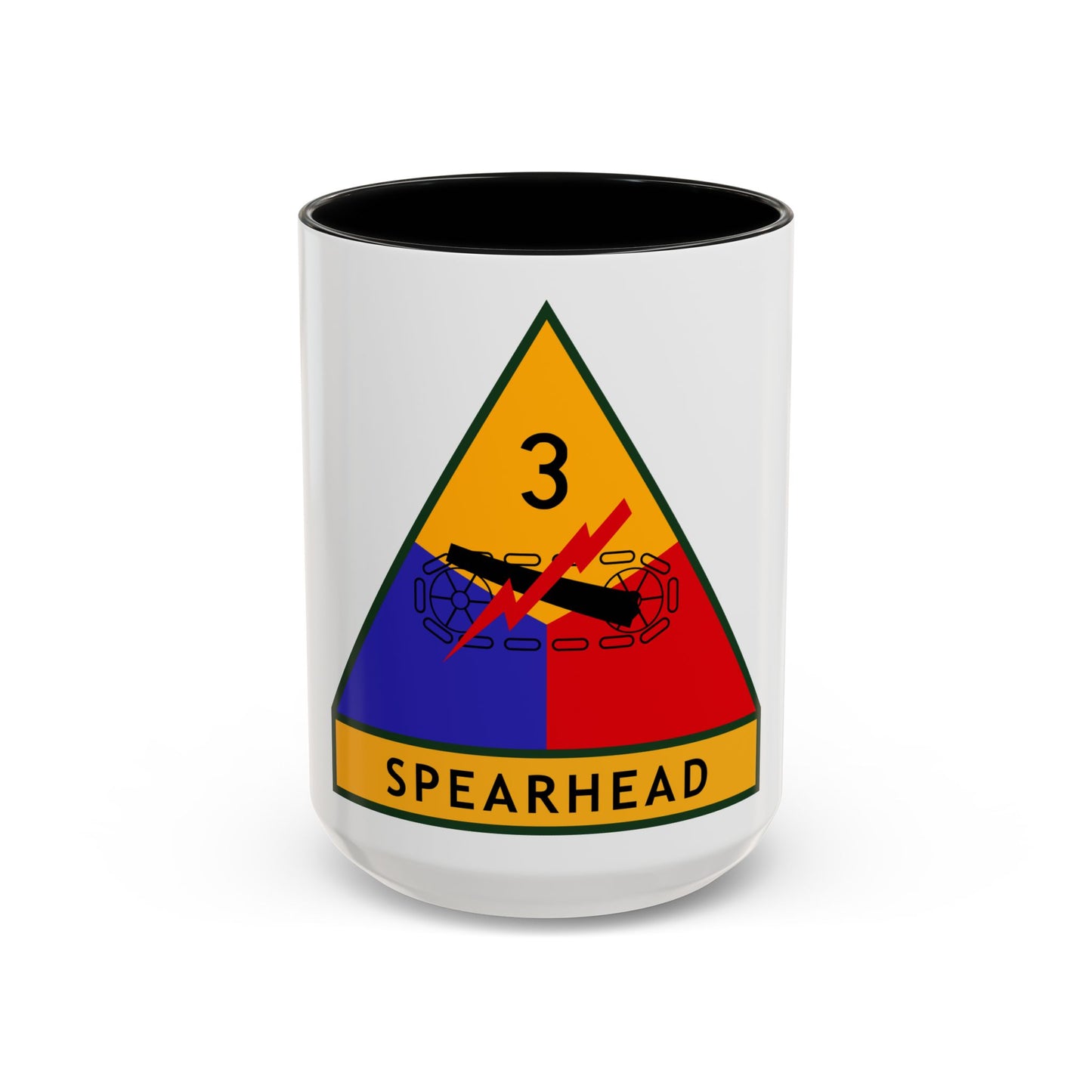 3rd Armored Division (U.S. Army) Accent Coffee Mug