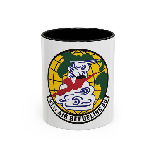 91st Air Refueling Squadron (U.S. Air Force) Accent Coffee Mug