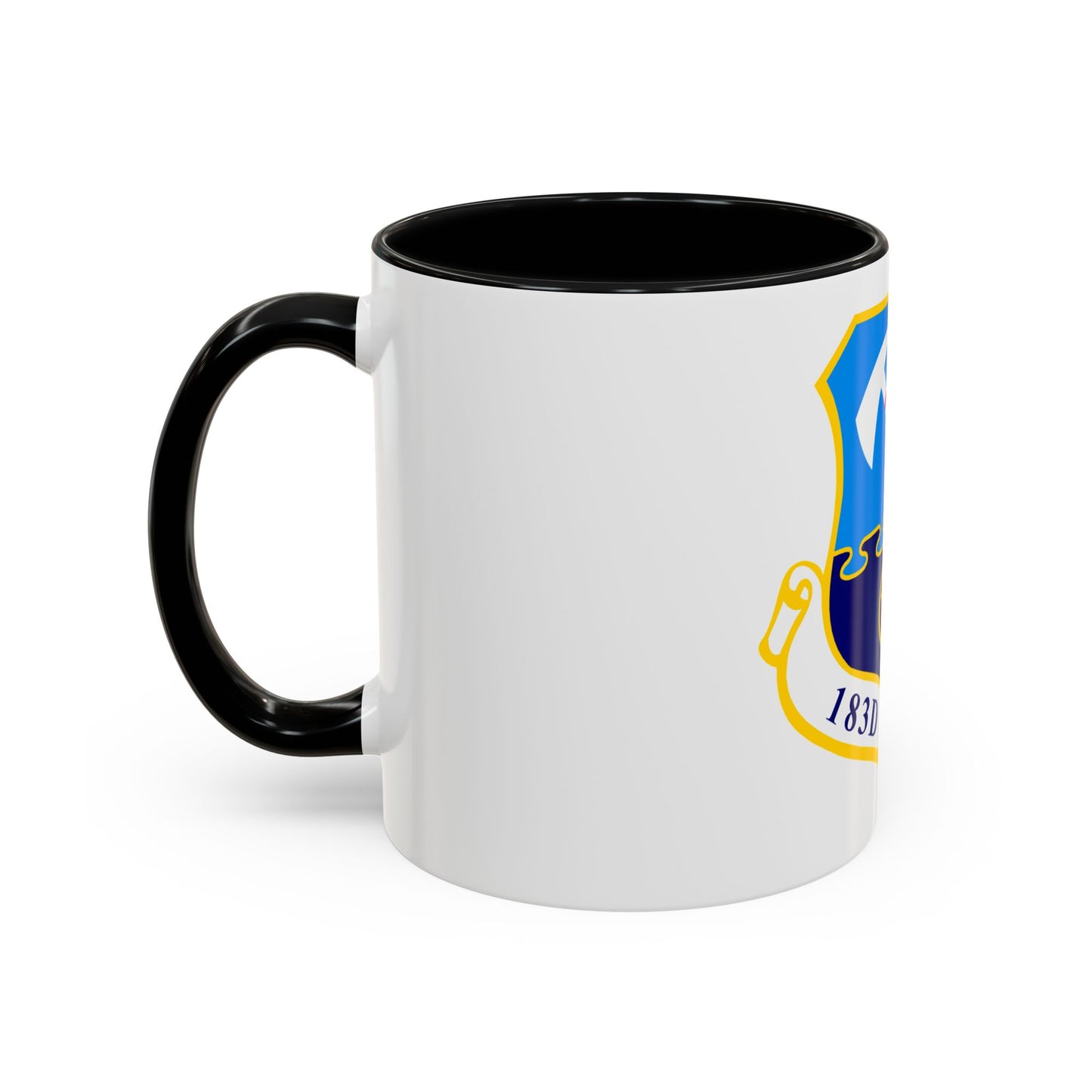 183d Wing emblem (U.S. Air Force) Accent Coffee Mug