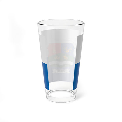 Flag of Szakaly (Hungary) Pint Glass 16oz