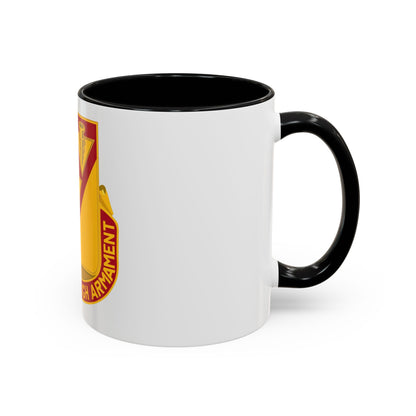 411 Ordnance Battalion (U.S. Army) Accent Coffee Mug