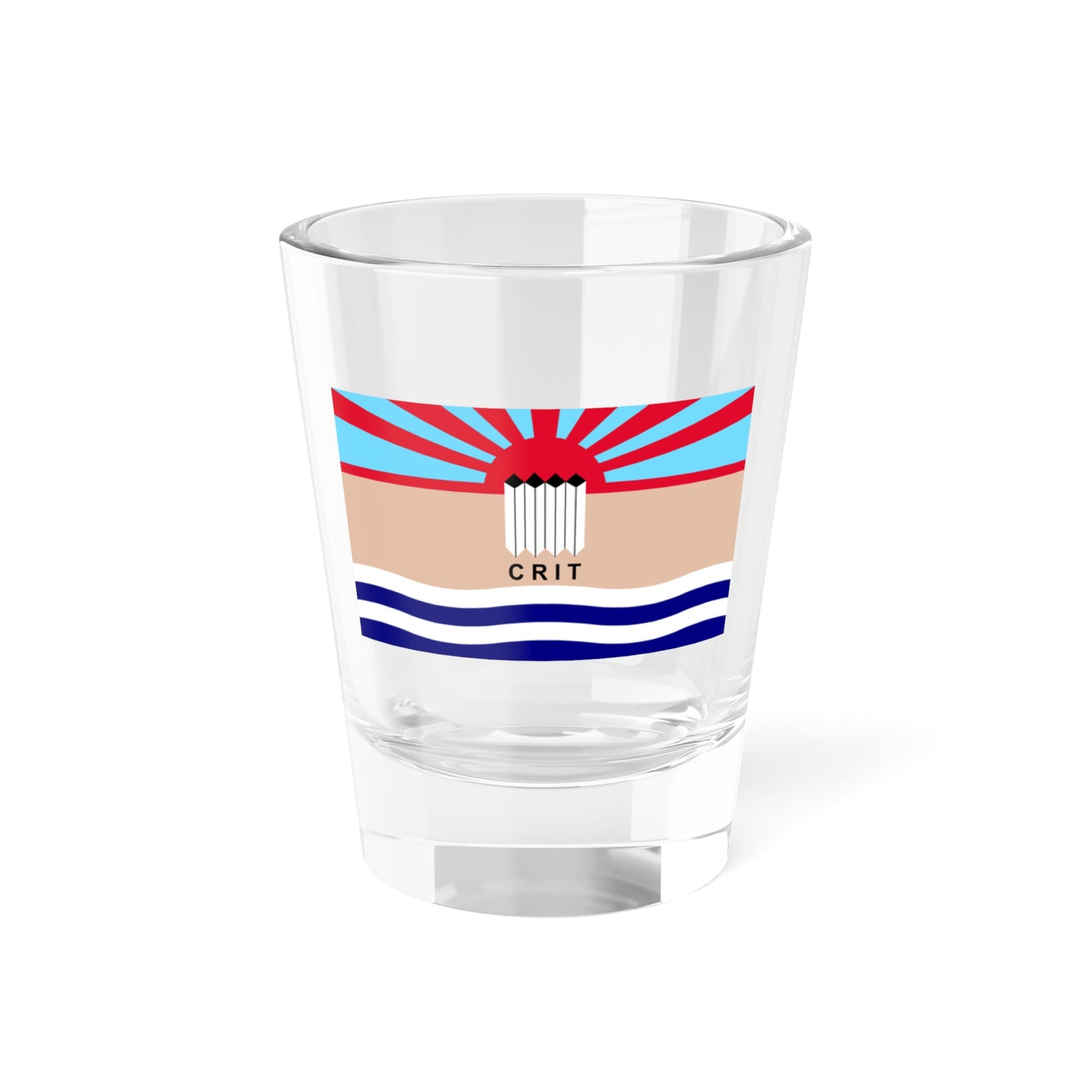 Flag of the Colorado River Indian Tribes (United States) Shot Glass 1.5oz