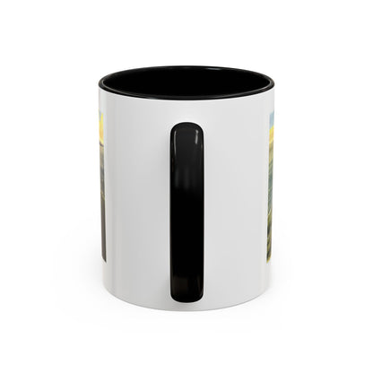 Central America - Panama Canal (1912) (Map) Accent Coffee Mug