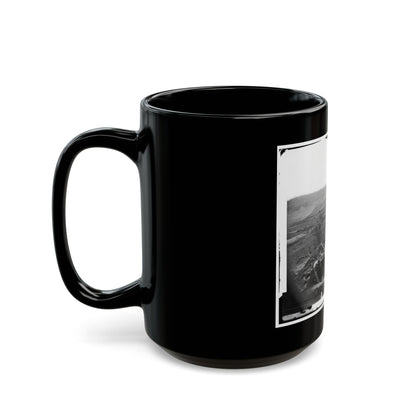 North Anna River, Va. Federal Troops Occupying Line Of Breastworks On The North Bank (U.S. Civil War) Black Coffee Mug